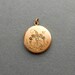 Antique Edwardian Locket with Brilliants. Floral Beatrice. Botanical.