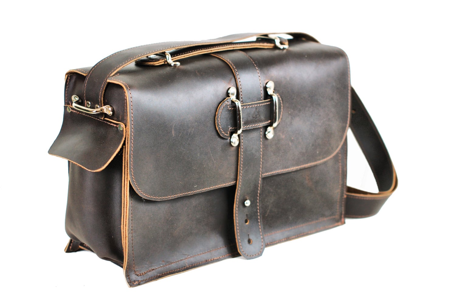 Mens Leather Shoulder Satchel Bags at Jill Stewart blog