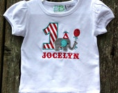 elephant birthday shirt