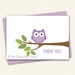 Happy Hoot Owl - Set of 8 Folded Notes