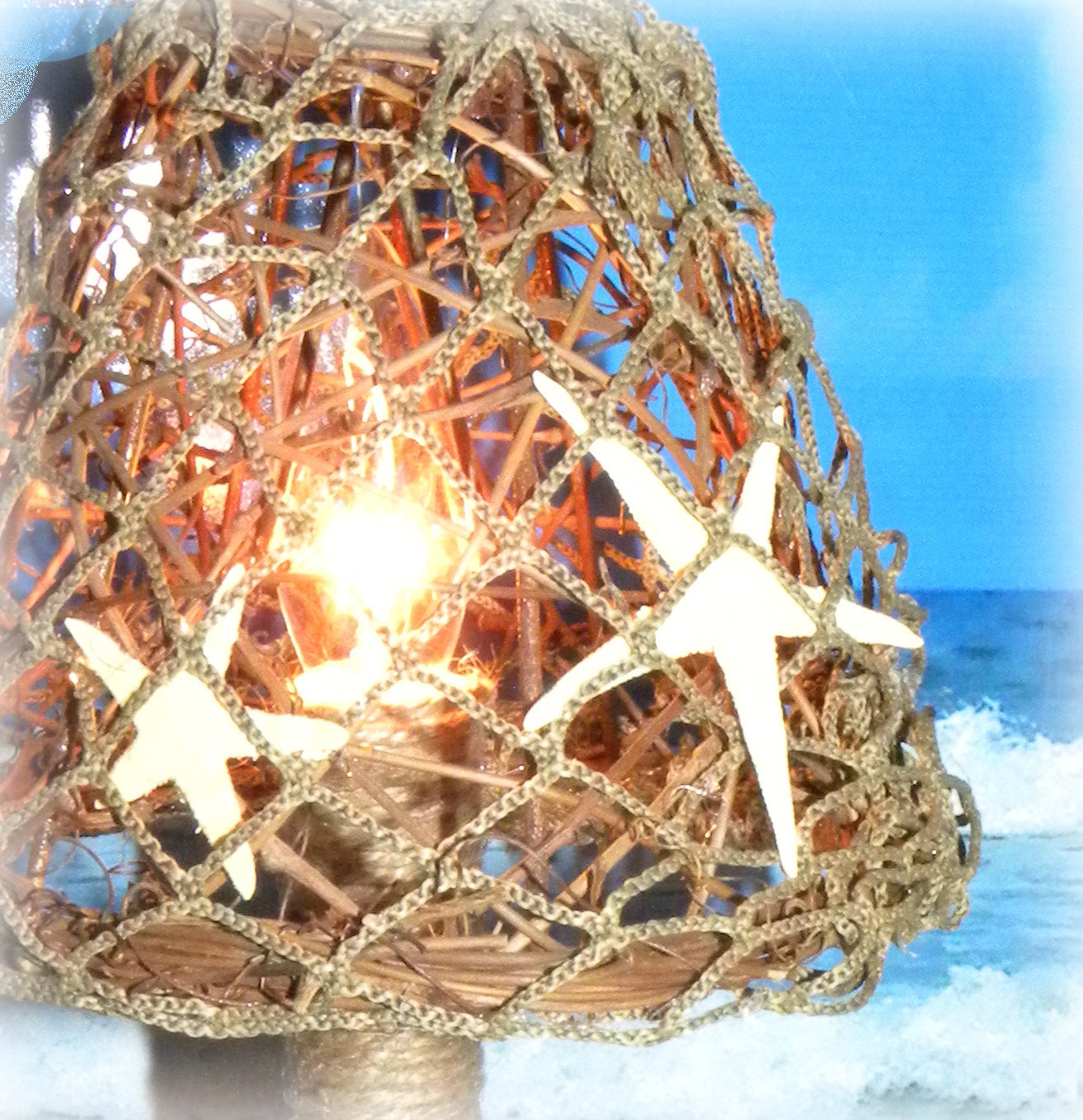 Night Light Lamp Nautical Beach Beach House Decor Beach