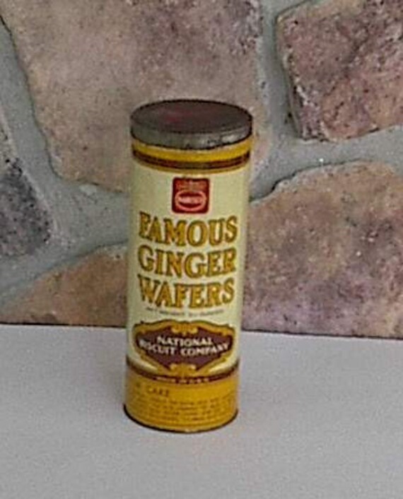 Nabisco Famous Ginger Wafer Tin by phmekjb7 on Etsy