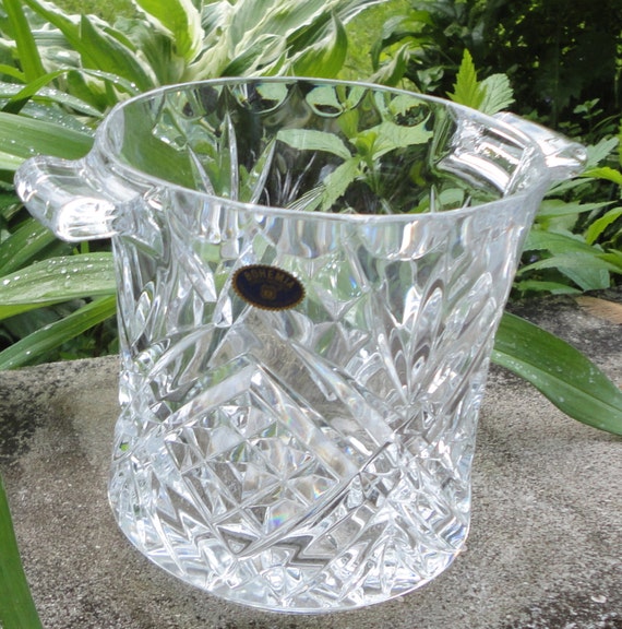 Bohemia Lead Crystal Ice Bucket