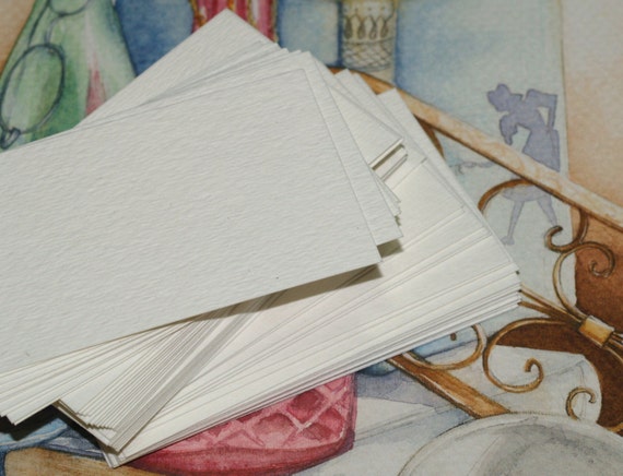 Luxury 60 Watercolour Paper Card Blanks