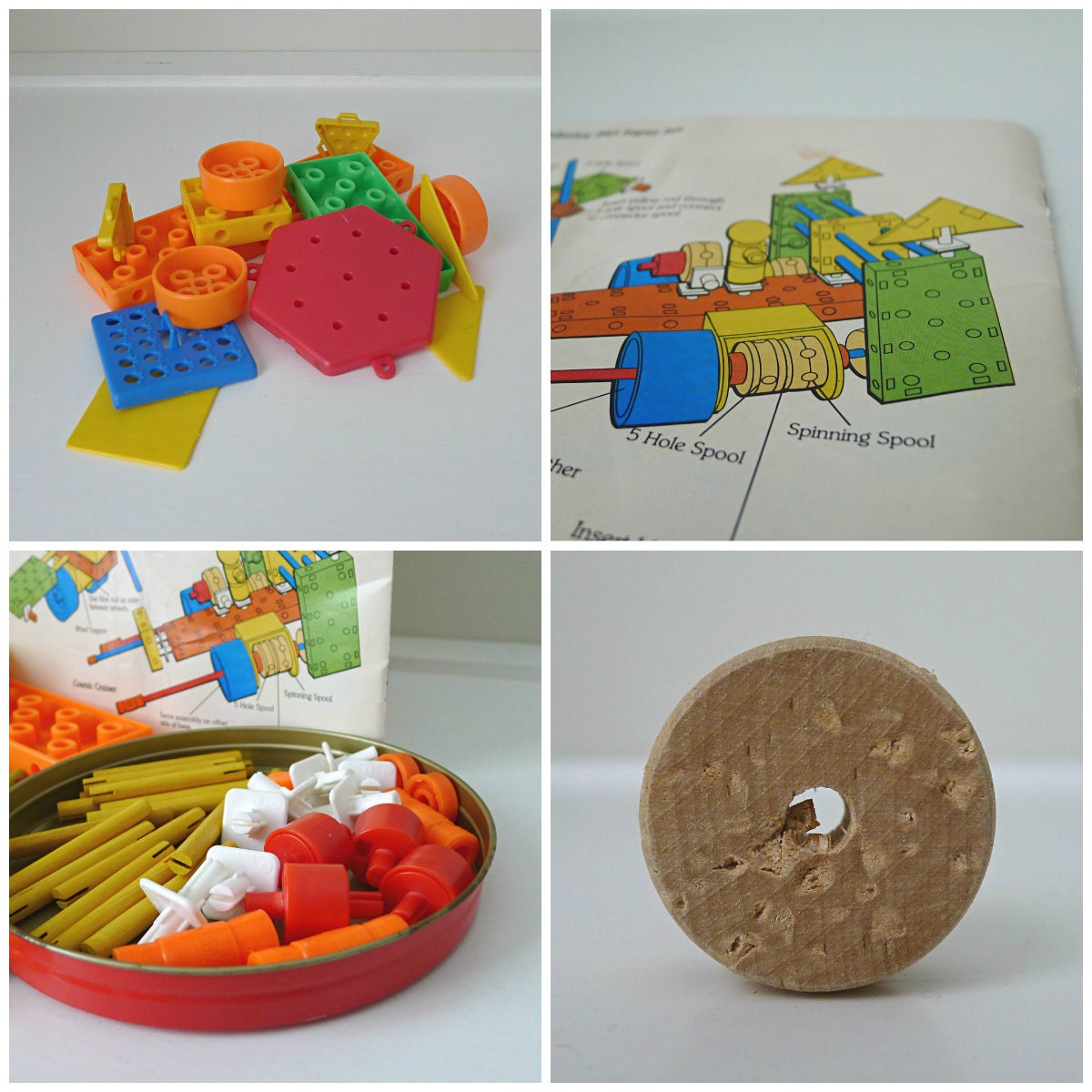 playskool plastic tinker toys