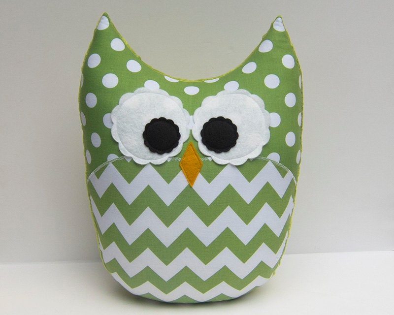 owl pillow