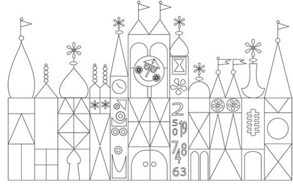 It's a Small World Digital Printables Facade