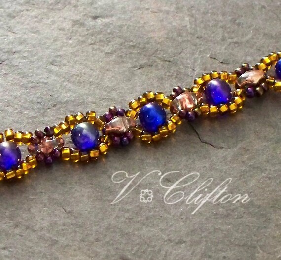 Beading Tutorial pack Easy Straps using Super Duos Step by