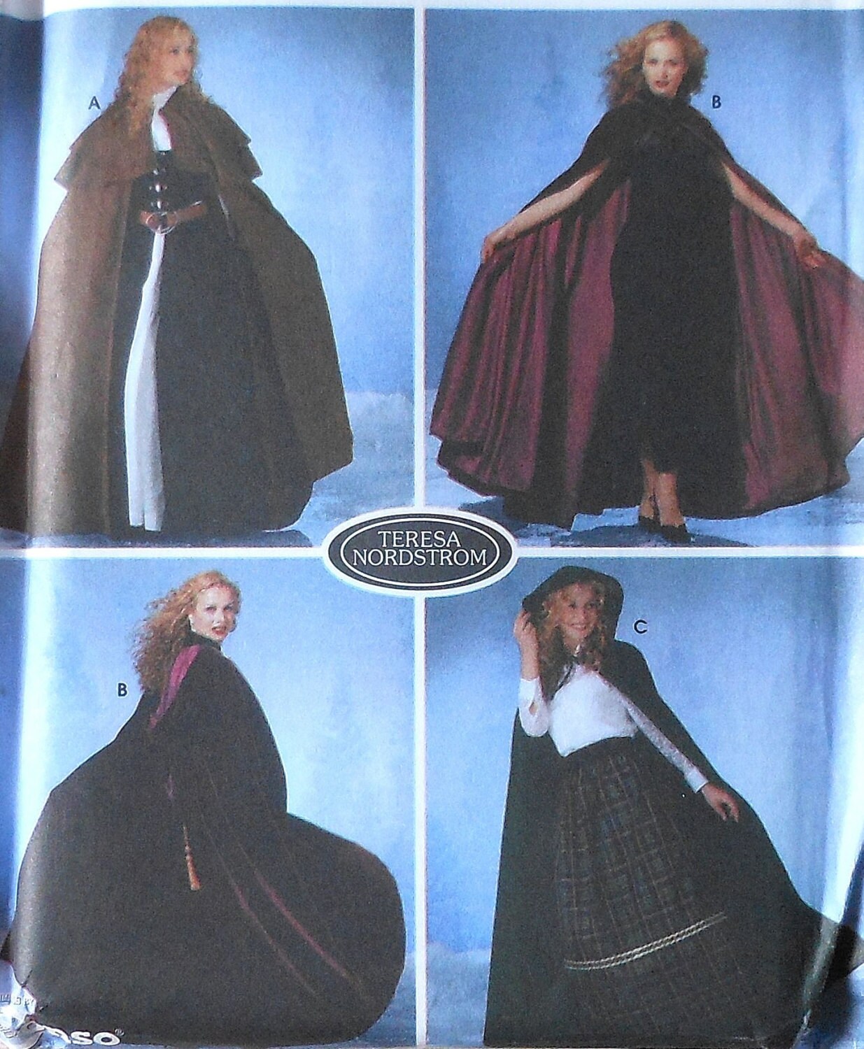 Hooded Cape Sewing Pattern UNCUT Simplicity 5794 Sizes Extra   Il Fullxfull.467528440 Ck5j 