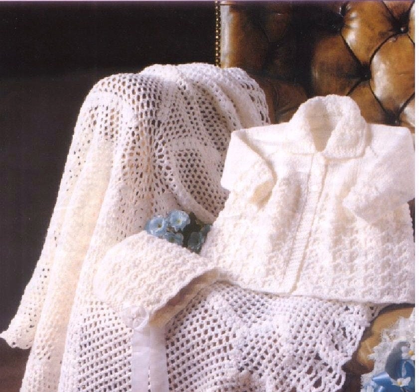 Baby Knitting Pattern Crochet Shawl Blanket Knitted