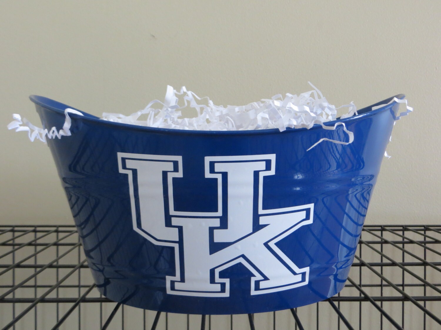 UK University of Kentucky Wildcats Gift Basket Beer Bucket