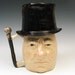 RESERVED for ANDREA: WC Fields with Removable Top Hat