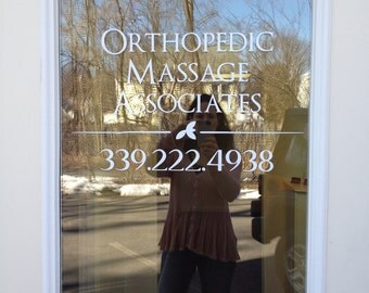 Custom Business Sign Vinyl Decal