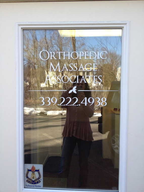 Custom Business Sign Vinyl Decal