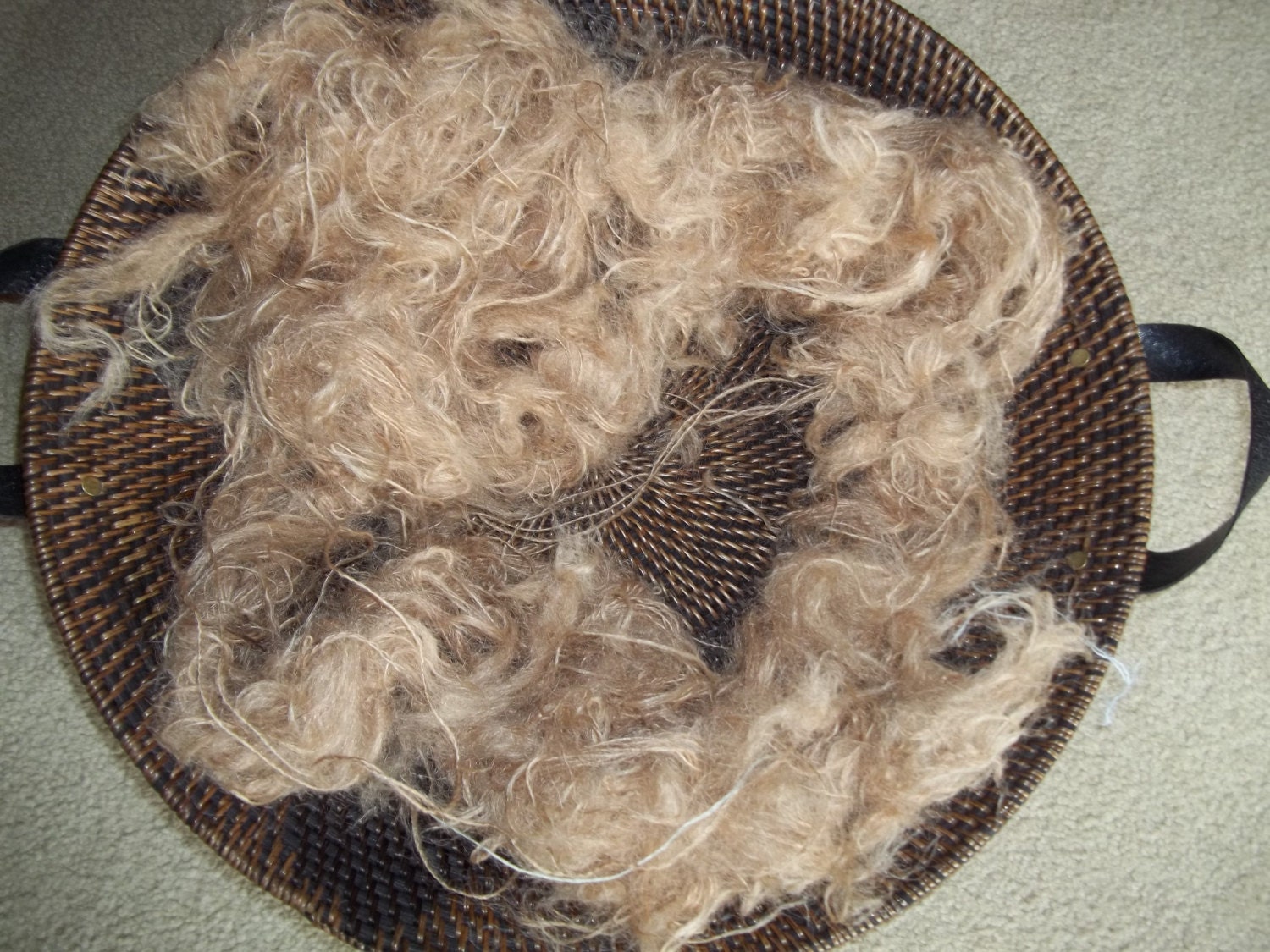 Nest Fluff Burlap Newborn Photography Prop Basket filler