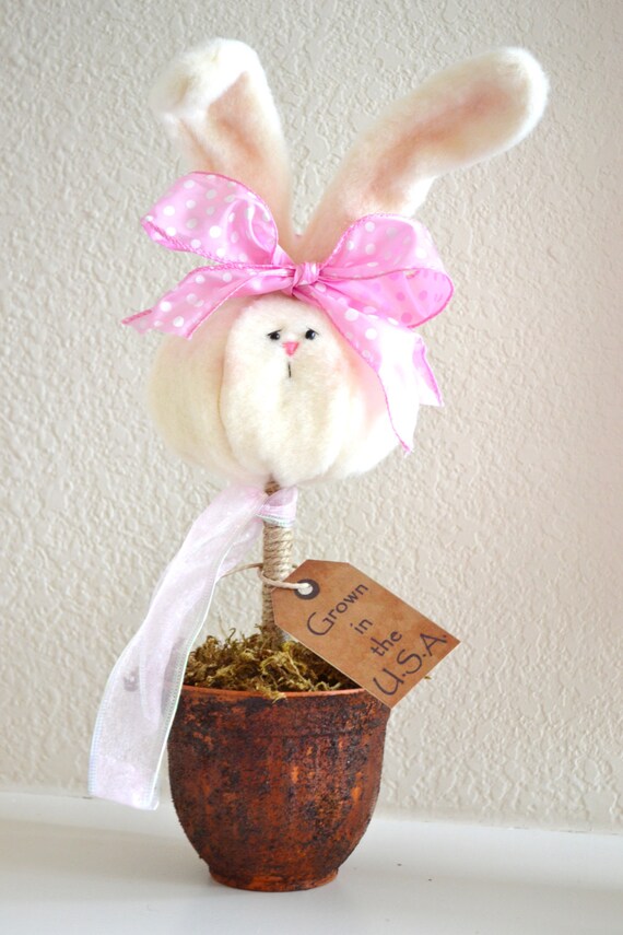 Easter Bunny Grown in the USA Baby Nursery Decor