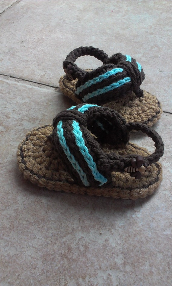 Crochet Baby flip flops, Baby Flip Flops, Crochet Baby Shoes, crochet baby shoes, Sizes 0-6 Months and 6-12 Months