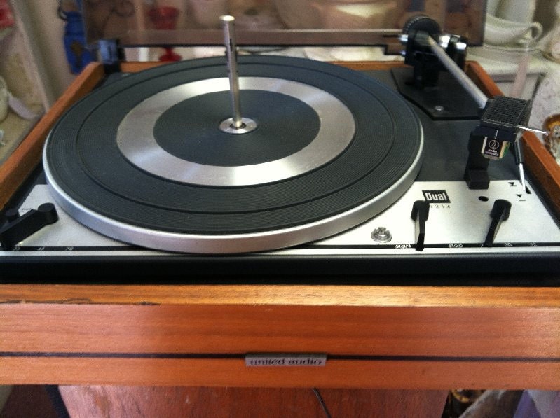 Vintage United Audio Dual 1214 Turntable PARTS ONLY