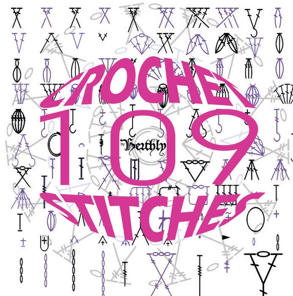 Items similar to Brushes 109 Crochet Stitches on Etsy