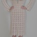 Crochet Maxi dress with open back Jane Birkin style