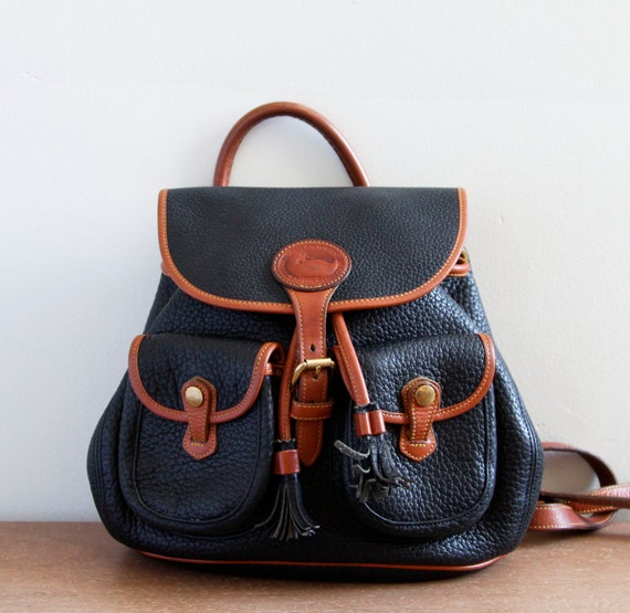 Vintage Dooney & Bourke Leather Backpack
