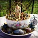RESERVED FOR MARY Vishnu Hindu God Retro Vintage Teacup Altar Shrine Statuary