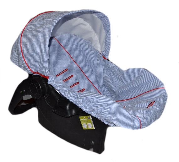 Baby Car Sear Cover Infant Car Seat Cover Slip Cover Navy