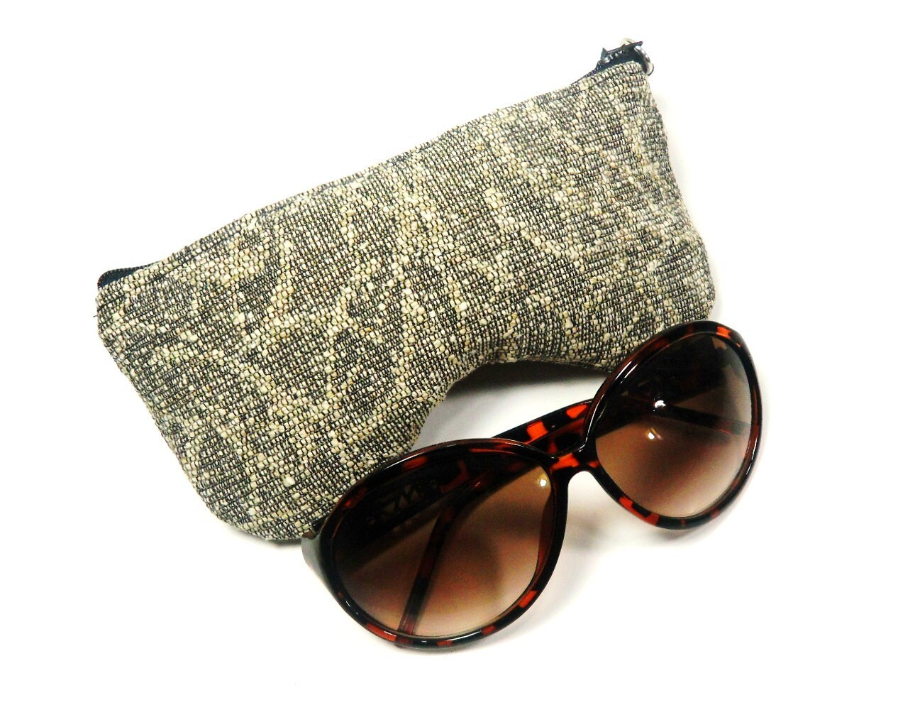 Eyeglass Case Sun glass Case Sunglass Case Zippered Eye