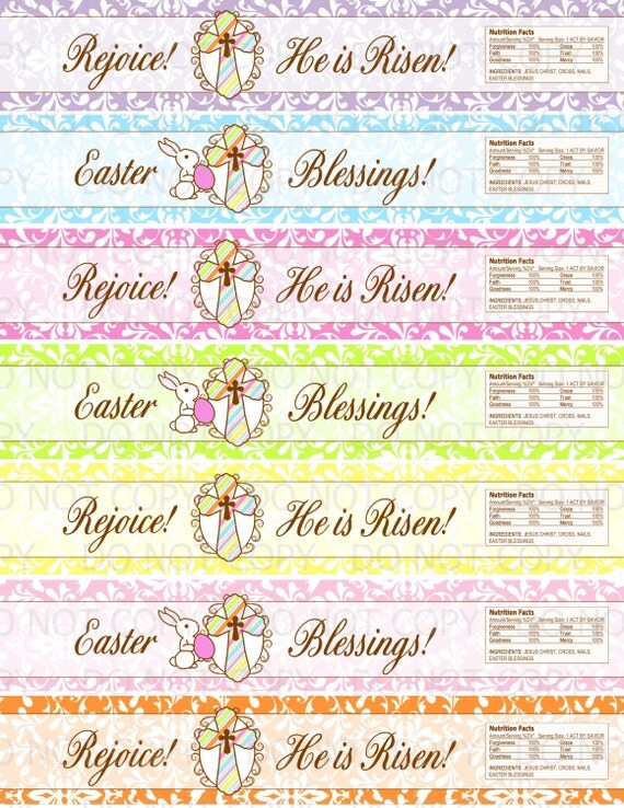 paper glue water Easter Water Christian DIY Theme Labels Bottle Religious Printable