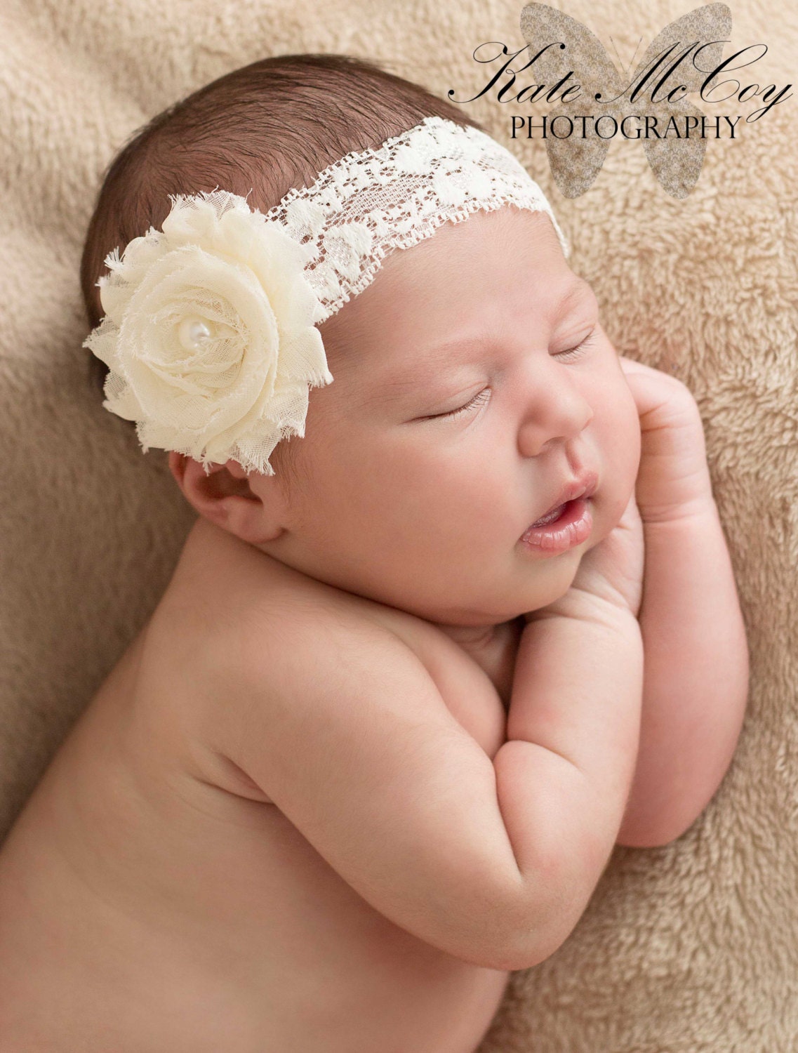 Baby Flower Headbands Newborn