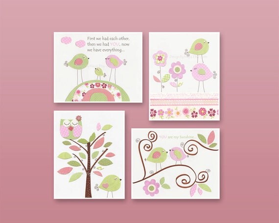Nursery Wall Decor Ideas baby girl room ideas: nursery wall art print for girls baby Nursery Wall Decor Ideas baby girl room ideas: nursery wall art print for girls baby
