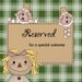 Reserved Listing for Debbie Corzine