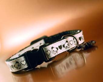 Panda Breakaway Cat Collar