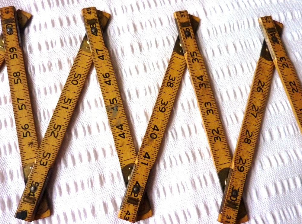 Carpenter's Ruler Wood Folding Extension Ruler Lufkin