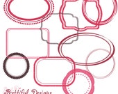 25% OFF SALE Digital Frames Clip Art - Be My Valentine Il_170x135