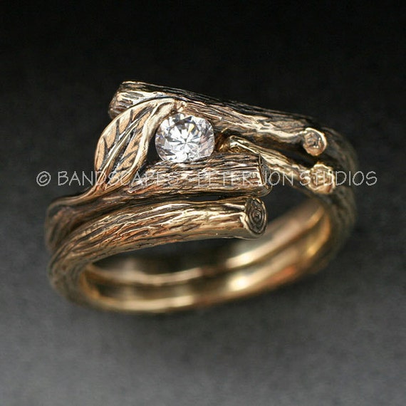 Branches wedding ring