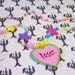 Loser necklace - bright, colorful, soft grunge