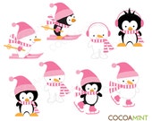 Pink Snow Buddies Clip Art Il_170x135