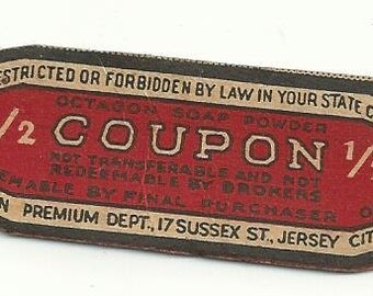 Octagon soap coupons
