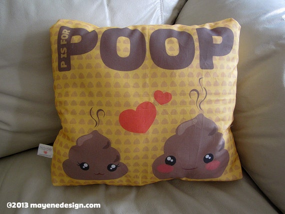 poop body pillow