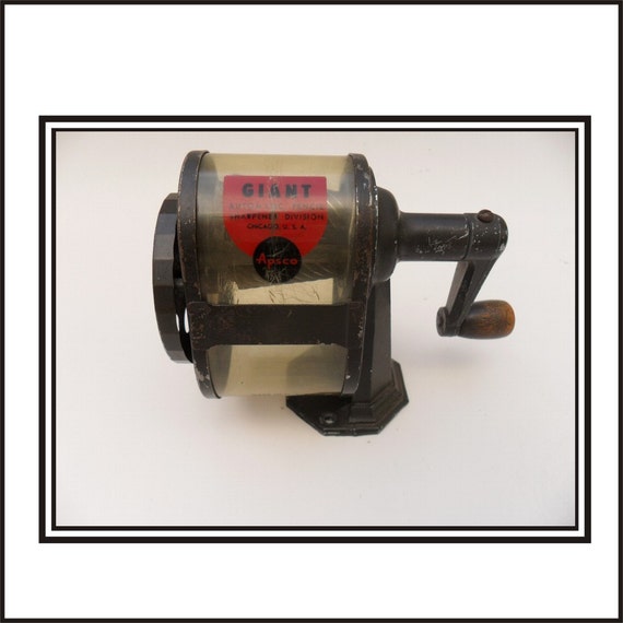 Apsco Giant Automatic Pencil Sharpener