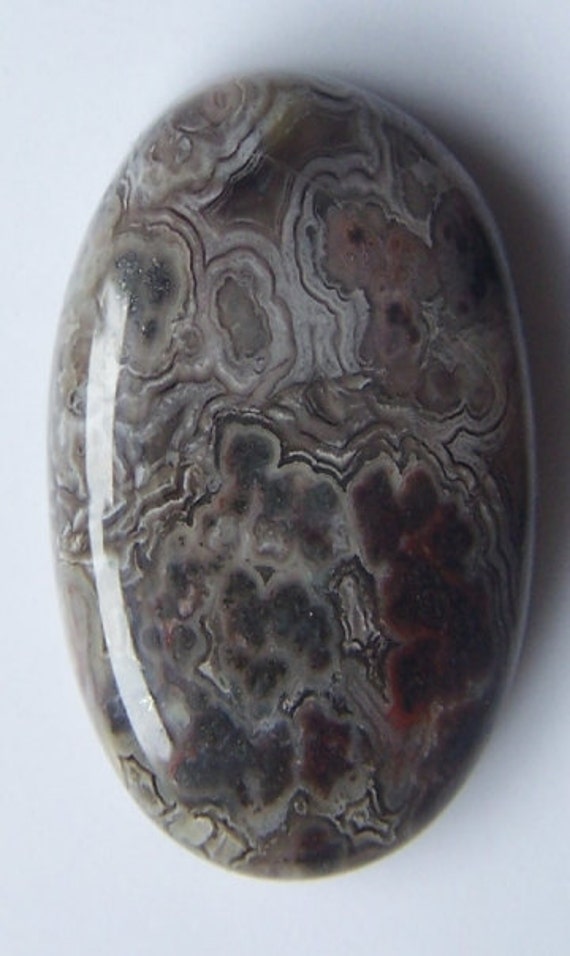 black lace agate stone