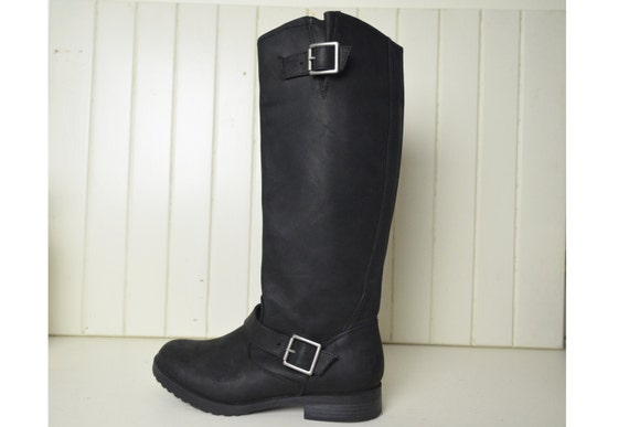 women's tall motorcycle riding boots