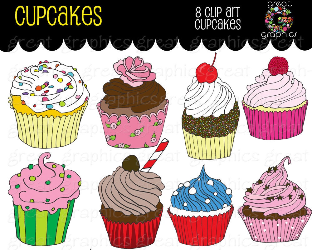 birthday cupcake clipart - photo #27