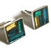 Art Deco Mosaic Glass Cufflinks
