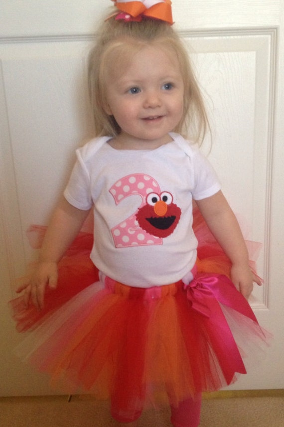 elmo birthday tutu set 1st 2nd 3rd 4th 5th by elmo birthday tutu set 1st 2nd 3rd 4th 5th by