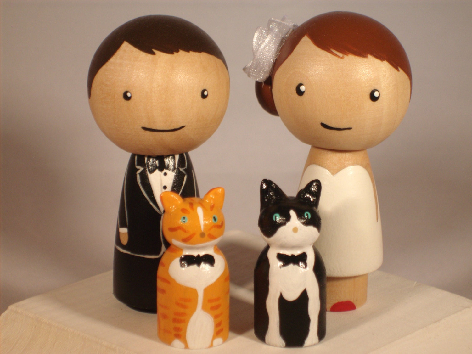 Custom Cake Toppers New Pet Topper Wedding Topper with Two