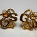 RESERVED Vintage Girl Scout Pearl Earrings