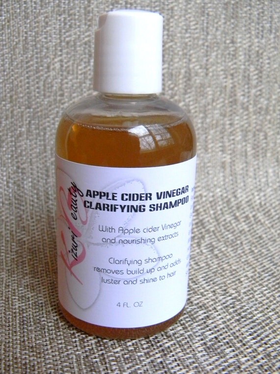 Items similar to Apple Cider Vinegar Clarifying Shampoo 4 oz. on Etsy