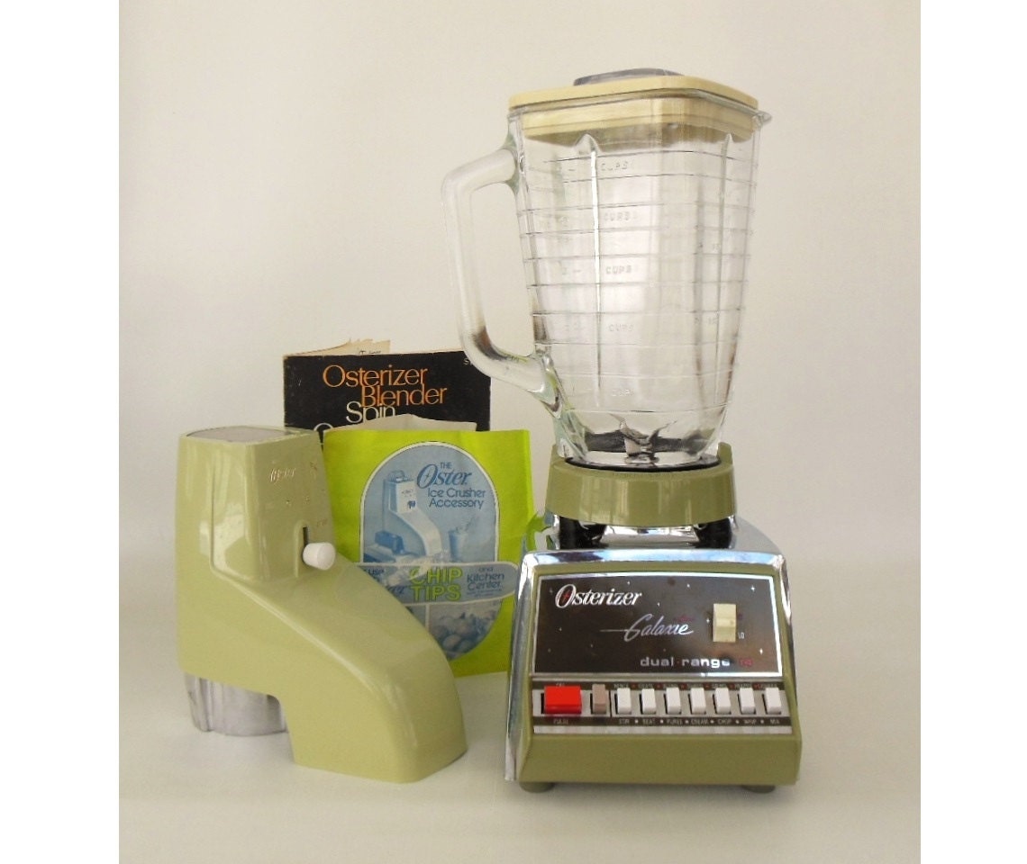 Oster Galaxie Blender & Ice Crusher Avocado by LaurasLastDitch